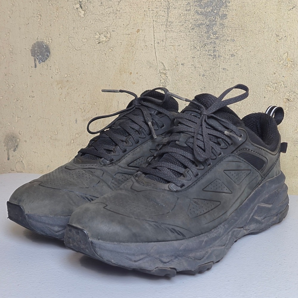 Hoka Challenger Low GTX Mens 8.5 Black Gore-Tex Waterproof Trail Shoes